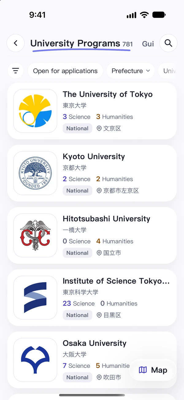 Universities