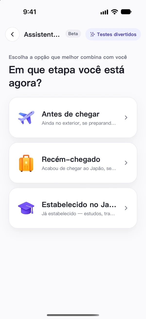 Ajuda por etapa
